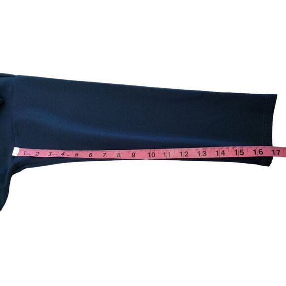 Eileen Fisher Oversized Blouse‎ Top Women's SMALL Blue Crewneck Long-Sleeve NEW - Picture 4 of 13